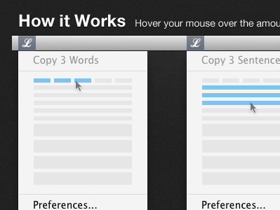 LittleIpsum — Website Updates app latin littleipsum lorem mac os x ui