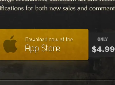 Danger Zone application design mobile web design