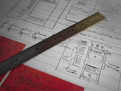 Tiny Sketches lined micron notebook paper photo post it ruler sketchbook