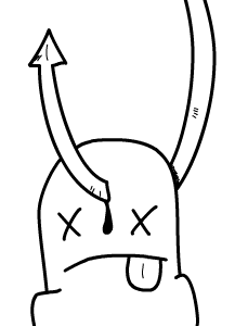 Bait! animation arrrgghhh bait hook lines worm