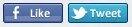 Custom Like n Tweet buttons buttons facebook fb like tweet twitter