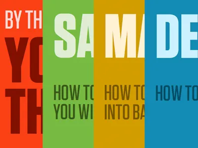 Stop Hating Your Clients blue green mustard red slides tungsten