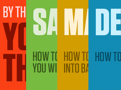 Stop Hating Your Clients blue green mustard red slides tungsten