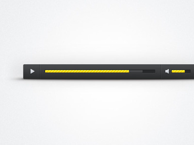Audio Player audio black free freebie player yellow