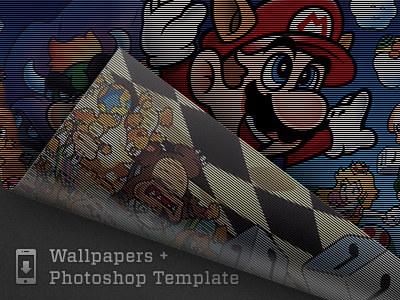 Archive Wallpapers For iPhone (+ Template!) archive go go kokopolo ios iphone keith webb koko polo retina retro video games wallpaper website