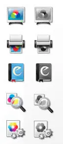 Icons for Primo PDF icon set icons