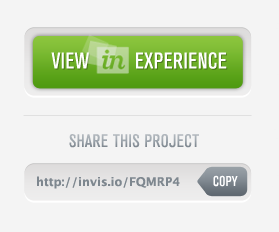 View / Share app interface invision plans projects saas ui usability ux workflow