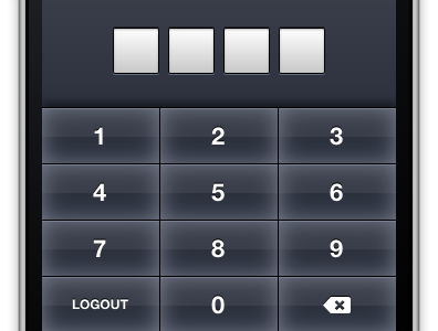 Passcode UI for Mobile Safari mobilesafari passcode