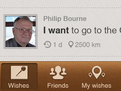 App WIP button cuberto iphone retina