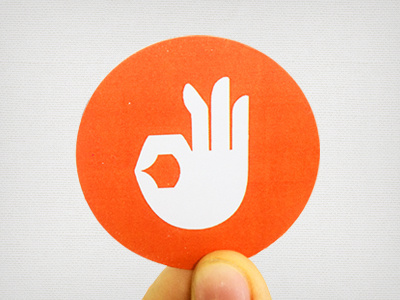 AOK Business Card aok business card code hand illustration print qr