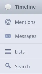 Sidebar Menu android icons navigation sidebar