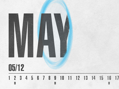 May Calendar black blue calendar desktop calendar wallpaper helvetica may portal 2 wallpaper white
