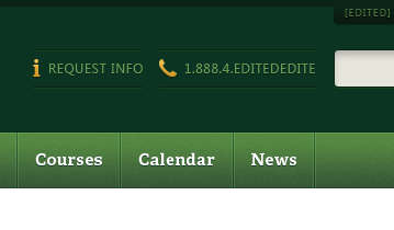 Request info/call adelle green header icon information nav phone pulldown search segoe ui web