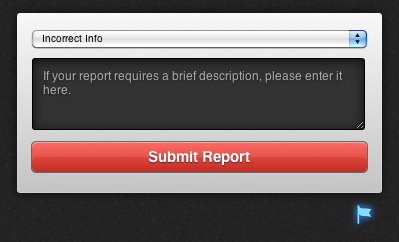 Report a Problem css3
