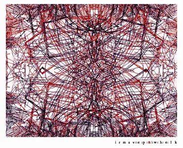 Irmavep & Whelk split EP artwork design
