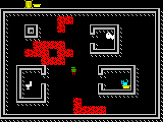 Ludum Dare 20 - It's dangerous to "go" alone... 8 bit 8bit dare game ld ld20 ld48 ludum ludumdare pixel puzzle spectrum videogame zelda zx