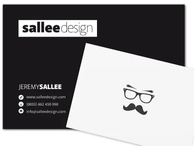 Sallee Design Business Card corporate indentity print