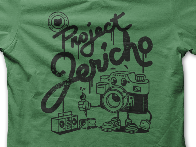 Jerry - Final camera cartoon custom type illustration t shirt