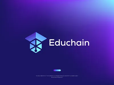 Blockchain & Crypto Currency Educational Modern Logo blockchain brand identity branding crypto cryptocurrency currency educate education logo future icon logo logo design logo mark logodesigner logos logotype modern cryptocurrency logo modern logo monogram