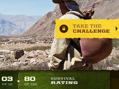 "Survival Challenge" WIP comp nature texture wip