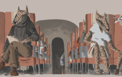 Screen Shot 18.06.10 adventure animal comic illustration picture book