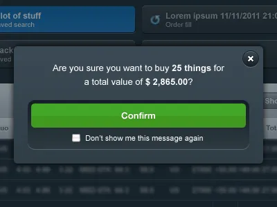 Confirm confirm dialog