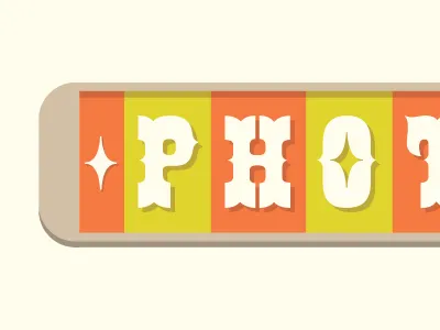 Photopia 05 brown logo orange yellow