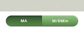 Segmented Control droid sans green grey segmented control ui web