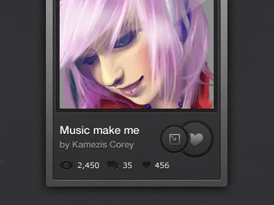 Black Dribbble black dark dribbble thumbnail ui