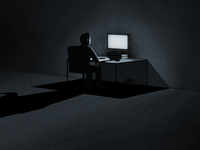 Monster Illustration part. 2 amsterdam computer illustration monsters shadow user vector