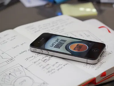 Early β of Drink'in iphone