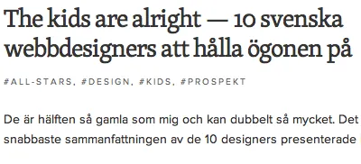 Old Skol(ar) blog h1 skolar typekit