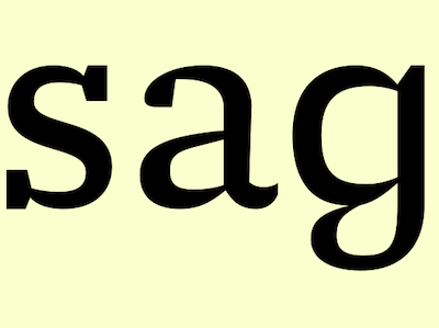 Single/double storey 'g' for a new font font type design typeface xavier dupre
