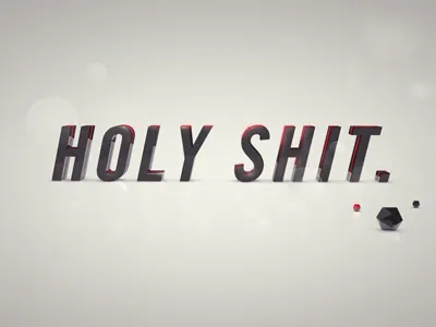 Holy 3d bored c4d holy photoshop random shiny shit test