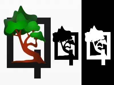 QUBE. clothing — Logo mark earthy logo logo mark organic photoshop west coast