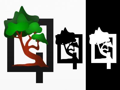 QUBE. clothing — Logo mark earthy logo logo mark organic photoshop west coast