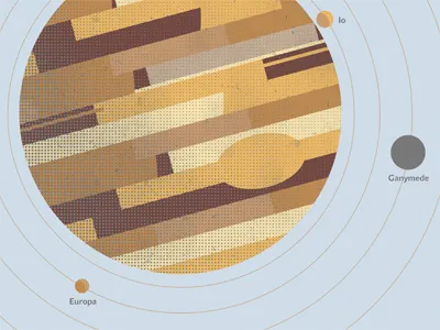 Beyond Earth Series – Jupiter beige beyondearthproject gas halftone jupiter planet planets rock silkscreen solar system space
