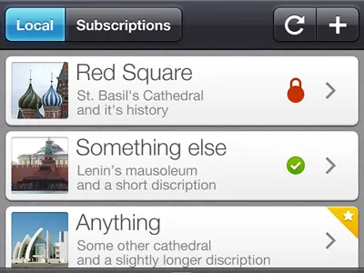 guide guide icons iphone ui