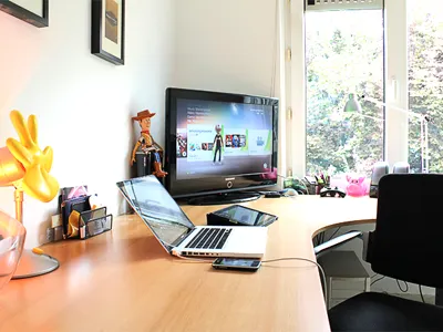 My Playground desk office playground workplace workstation xbox