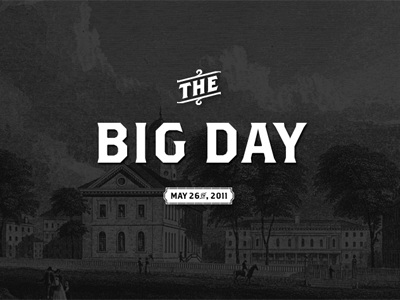 Big Day brothers dark lithograph ornaments