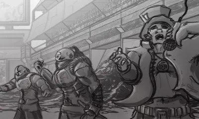 Ferocious Tournaments concept concepts ferocious game games sketches