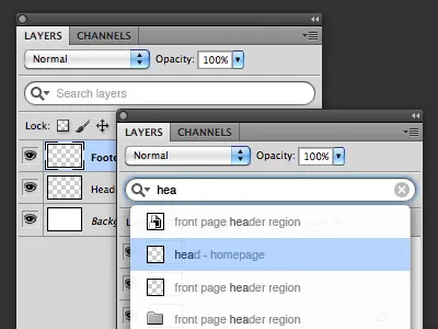 Search Photoshop Layers idea layers photoshop plugin search