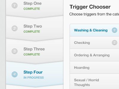 Step Process blue breadcrumb design menu process step step process trail ui