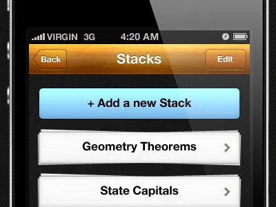 Stacks View @1x iphone stacks ui