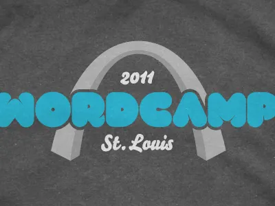 Wordcamp St. Louis T-Shirt 2011 st. louis wordcamp