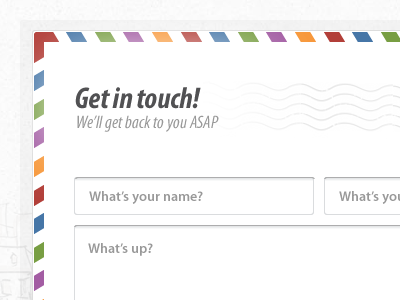 Form (Version 2) contact field fields form input mail