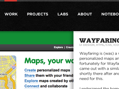 Giving black a try black portfolio redesign sabotage