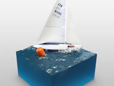 Sailboat on Ocean boat ocean sailing water