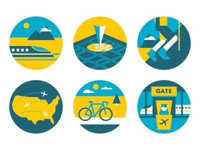Hotel Icons DONE! hotel icon illustration