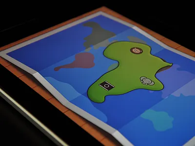 World Around ios ipad kids maps ui